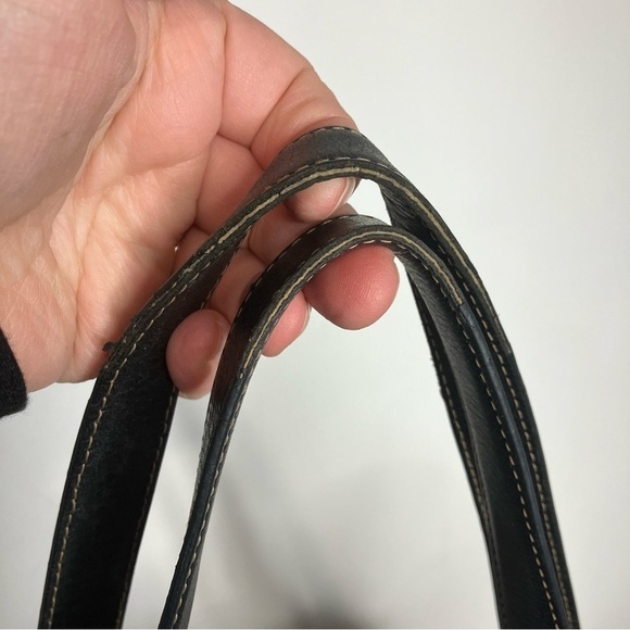 Fossil‎ black leather shoulder bag large size - Picture 8 of 12